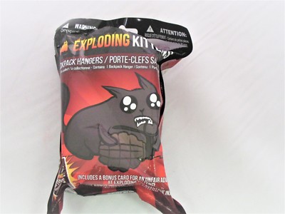 Exploding Kittens Backpack Hanger Blind Bag Figure NEW Opened No Card - Various