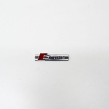 AUDI S LINE EMBLEM ALLOY GENUINE OEM 8N0 853 601 A
