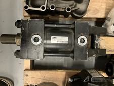 Parker Series 2H Hydraulic Cylinder 4" Bore Cap Fixed Clevis SHIPS FREE