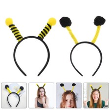 8pcs Bee Headband Bee Tentacle Hair Hoops Bee Party Favors Hair Accessory