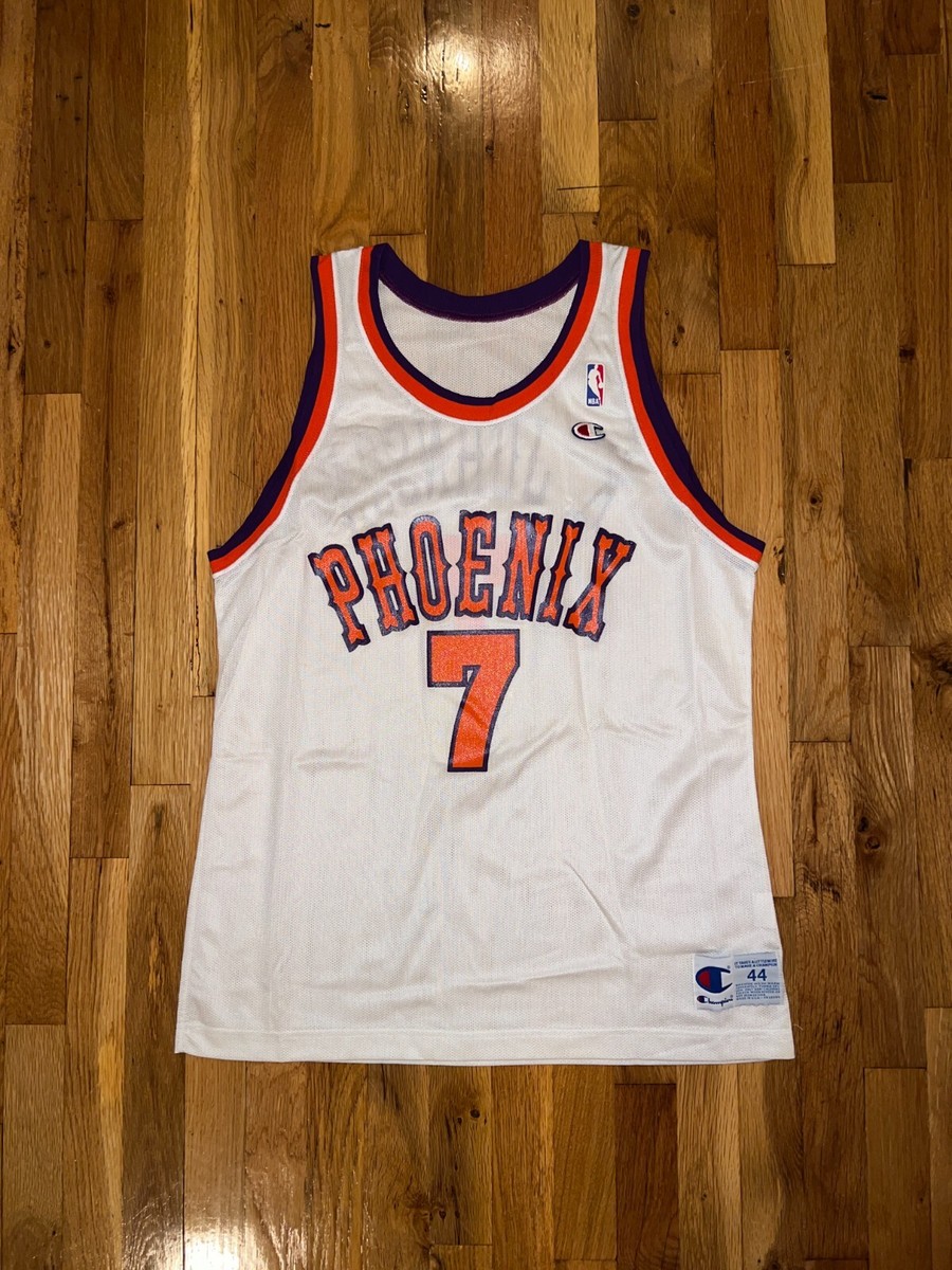 KEVIN JOHNSON Phoenix Suns Champion Jersey 44 NBA Suns Barkley