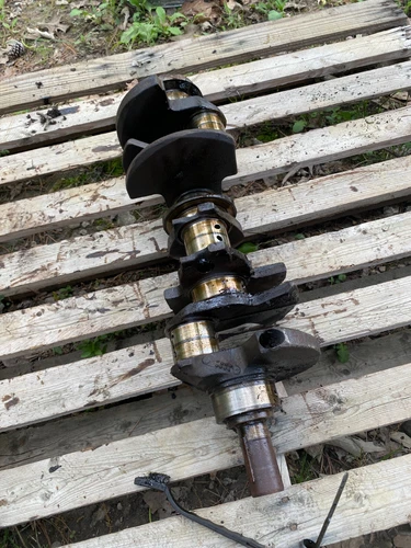 1978 Ford Truck 351M V8 2V crankshaft crank core ONLY standard VERY DIRTY & OILY