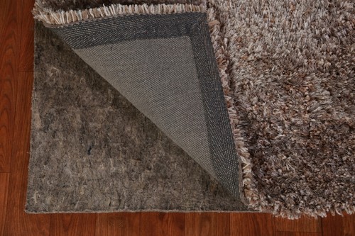 Abstract Indian Hand-tufted Rug 5x8 ft Modern Shaggy Carpet - Picture 8 of 17