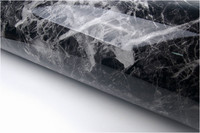 Black Grey Granite Look Marble Effect Contact Paper Film Vinyl Self Adhesive Top Black Grey Granite Look Marble Effect Contact Paper Film Vinyl Self Adhesive Top