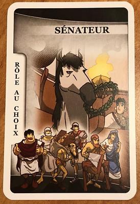 La Gloire De Rome - SENATEUR - Role Au Choix - Promo - ZMAN Games