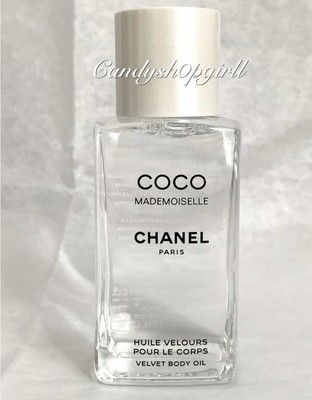 coco mademoiselle body oil
