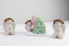 Dreamsicles Set of 3 Christmas Angel Kristin '95 Vintage Collectible Baby Signed