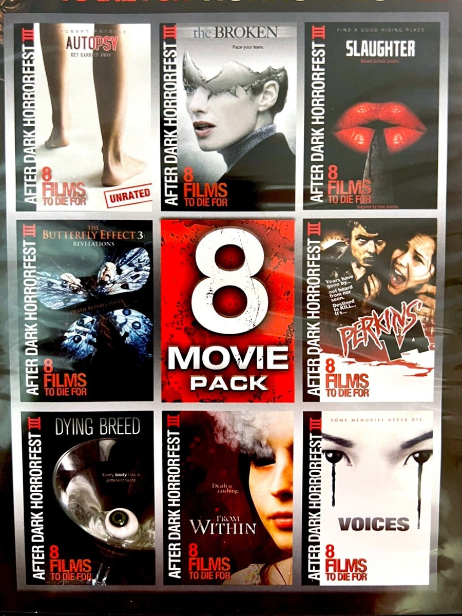 Afterdark Horrorfest III 8 Films to Die For DVD Perkins Autopsy