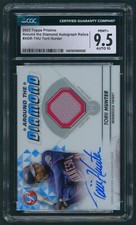 2023 Topps Pristine Around the Diamond Auto Relics #ADR-THU Torii Hunter CGC 9.5