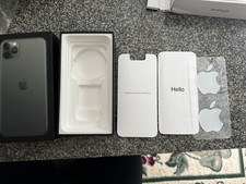 Genuine Apple BOX Only iPhone 11 Pro Max Midnight Green 64 GB Empty Box