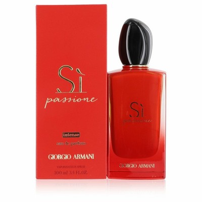 Armani Si Passione Intense by Giorgio Armani Eau De Parfum Spray 3.4oz for  Women 3614272826571 | eBay
