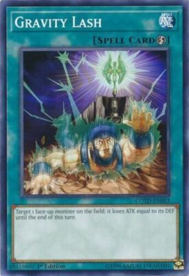 Yu-Gi-Oh! TCG Gravity Lash Code of the Duelist COTD-EN063 1st Ed Common NM/M