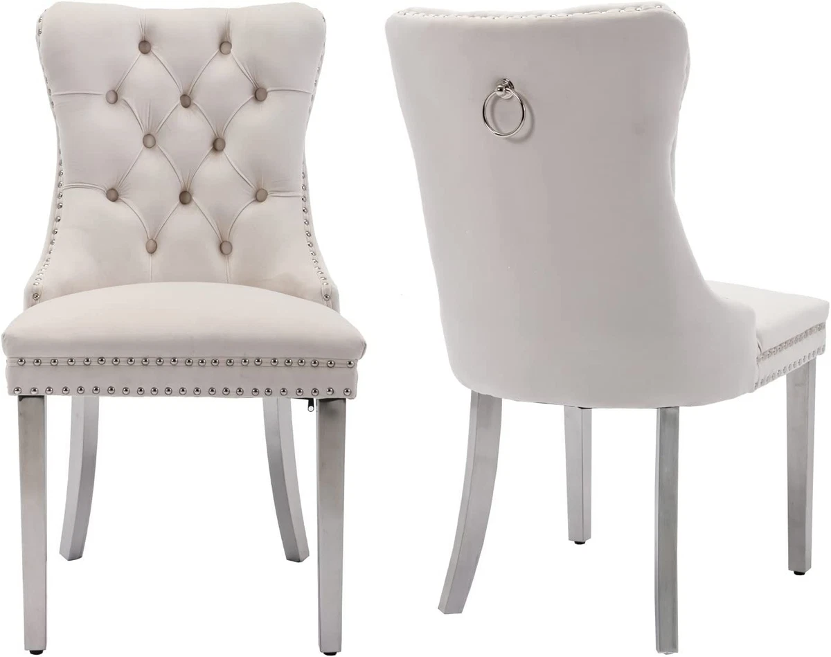 Ebay upholstered 2024 dining chairs