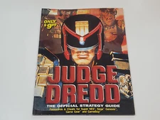 Judge Dredd SNES Genesis GB GG Brady Games Strategy Guide Book *