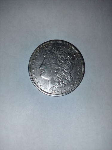 1921 MORGAN SILVER DOLLAR-VF 20 - Picture 3 of 6