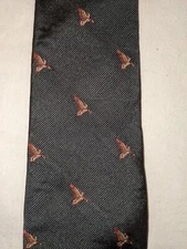 Vintage Nordstrom's Silk Ferrell Reed Geese/Duck Tie