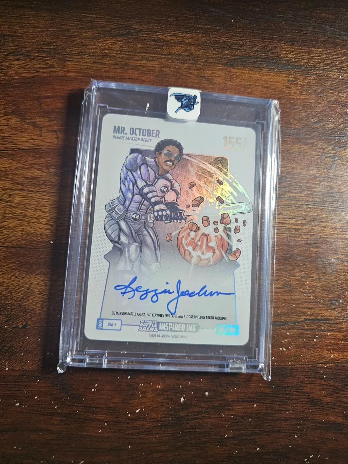 2026 BoBA Battle Arena Mr. October Reggie Jackson Steel Inspired Ink Auto SP 155
