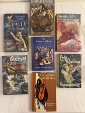 Rare Bundle of 7 x Rosemary Sutcliff Novels , Hardback Books Vintage 