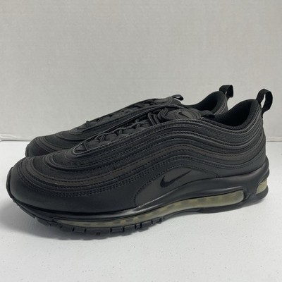 Nike Air Max 97 Gold Reflective AA3985 001 Size 10.5 Black Low Top Sneaker Retro