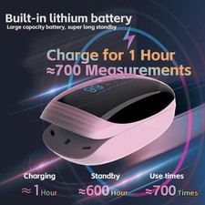 Finger Pulse Oximeter Blood Oxygen Saturation SpO2 Heart Rate O2 Monitor CE LED