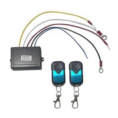 12V 24V Wireless Winch Controller mit Dual Sendern und Kontrollleuchte