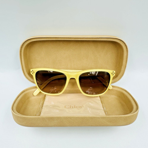 Chloe Designer Kids Beige Sunglasses CE3604S 799 49-17-130 w. Case and Cloth