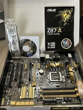ASUS Z87-A Motherboard Windows Ready 8.1 LGA 1150 DDR3 Intel Ultra HD 4K