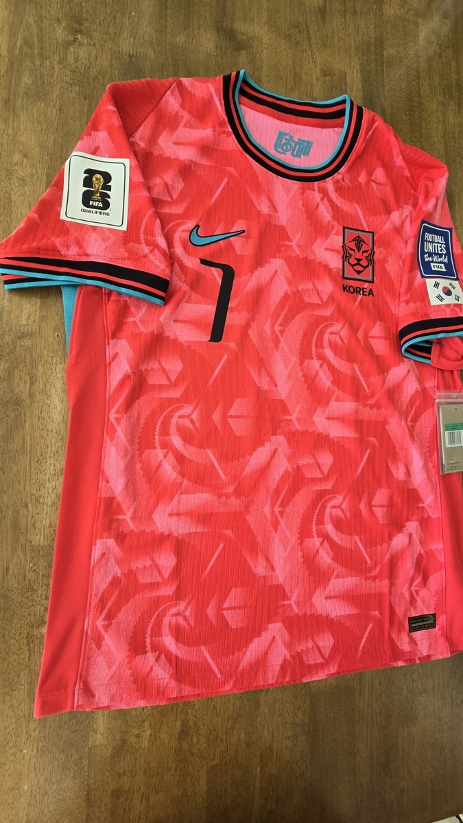 Nike KOREA サッカーシャツ HEUNGMIN 7 Nike KOREA サッカーシャツ HEUNGMIN 7 - メルカリ