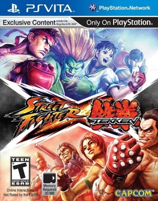 Sony Playstation Vita - Street Fighter X Tekken US NEU & OVP