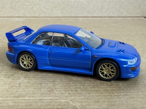 Del Prado 1999 Subaru Impreza 22B, escala 1:43, fundido a presión, raro, azul, buen estado. - Imagen 6 de 8