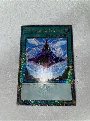 Dimensional Fissure (Quarter Century Secret Rare) RA03-EN163 1st Edition