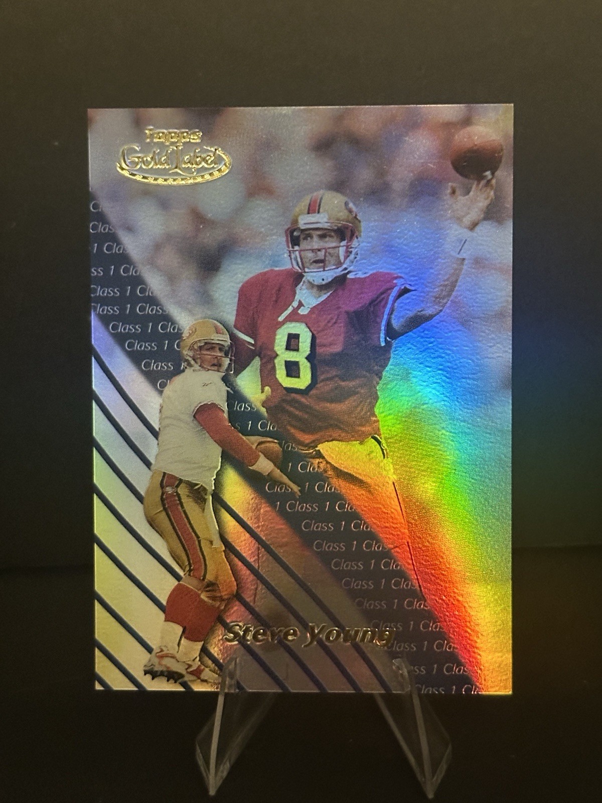 Steve Young 2000 Topps Gold Label - Class 1  #54 San Francisco 49ers
