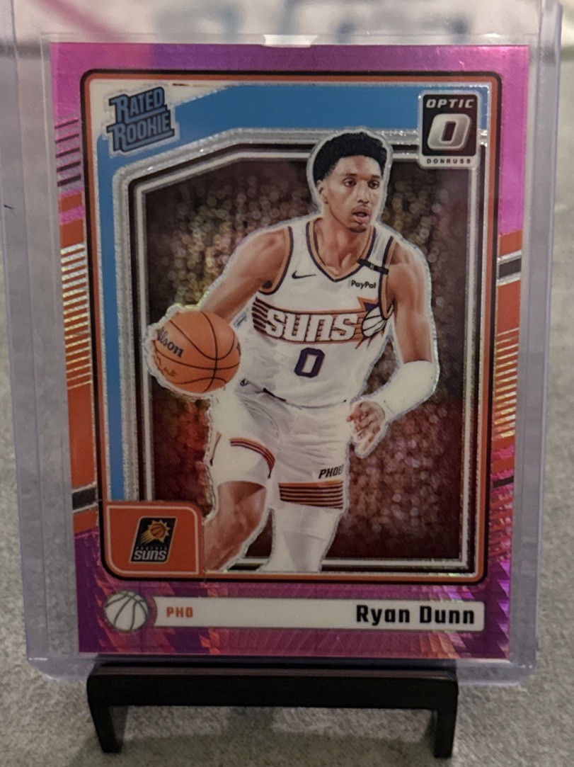 2024-25 Panini Donruss Optic - Rated Rookies Ryan Dunn #279 Pink Hyper (RC)
