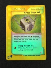 Pokemon TCG Aquapolis #124/147 Grass Cube 01 (Reverse) NM on eBay