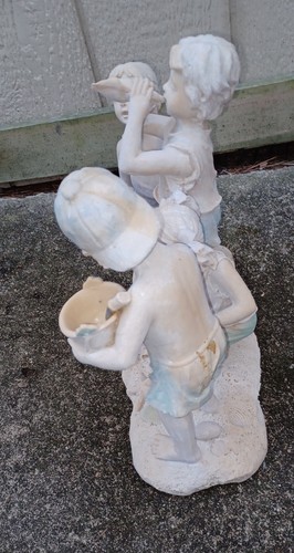 (3) Distressed Land/Strand Kind Hof Kunst formbare Statuen 2-15" und 1-11".5. - Bild 7 von 22