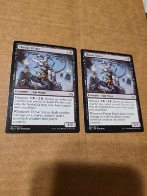 MTG Magic 2x Throat Slitter Planechase Anthology 2016 NM/M