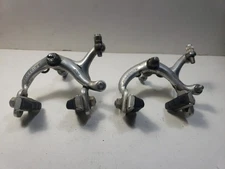 Vintage Dia Compe 500 Brake Set Side Pull Nutted Road 80s Self Centering Pivot