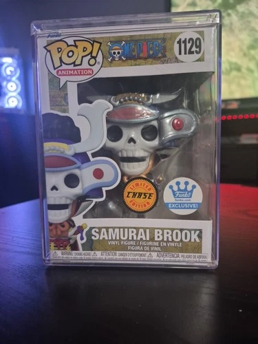 Funko Pop! Vinyl: One Piece - Samurai Brook (Chase) #1129 W/hard Case