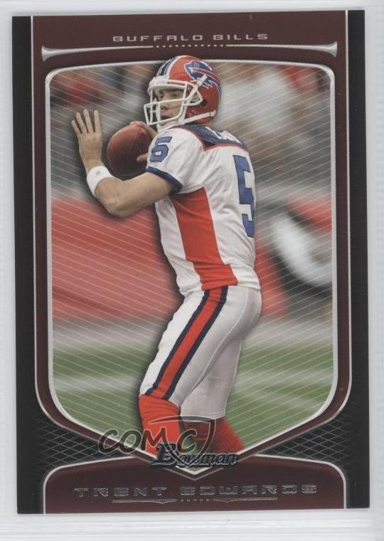 Trent Edwards #17 2009 Bowman Draft Picks Football