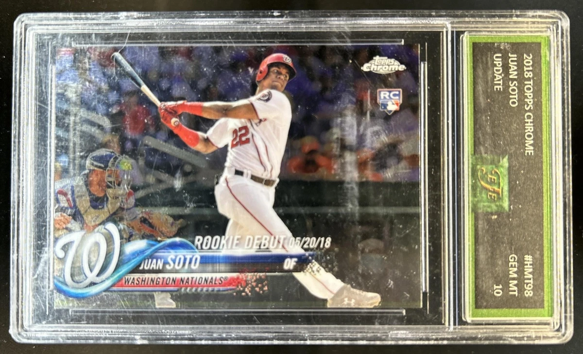 Topps Juan Soto Baseball 2018 Season Sports Trading Cards