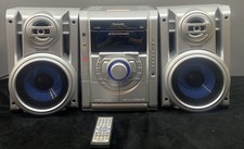 Panasonic SA-AK630 5 Disc Changer Lettore CD Cassetta Non Funzionante Leggi Dettagli