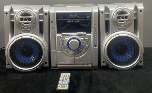 Panasonic SA-AK630 5 Disc Changer CD Player Cassette Not Working Read Details