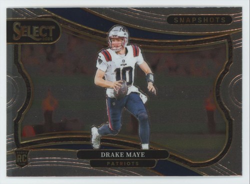 2024 Panini Select Snapshots Drake Maye Rookie Patriots #16 C68