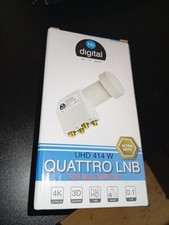 Quattro LNB für Multischalter LNC LMB FULL HDTV 4K 5K Quatro SAT TV Anlage 3D 2K