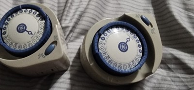 2 GE Indoor In-Wall Basic Timer 24 Hour Programmable Dial