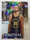 2025-26 Topps Chrome Stephen Curry Fanatical Case Hit SSP Warriors