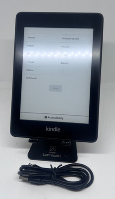 Amazon Kindle Paperwhite 10th Gen 8GB WiFi Black PQ94WIF with New Battery