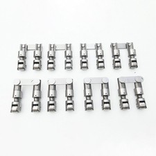 8pair Hydraulic Roller Lifters Vertical Link Bar Lr-350a For Chevy Gmc Sbc Solid