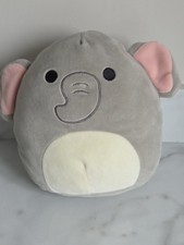 Squishmallows Emma the Elephant 7.5" Grey Plush Soft Toys