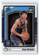 CAM CHRISTIE #284 RC 2024-25 PANINI OPTIC CLIPPERS ROOKIE